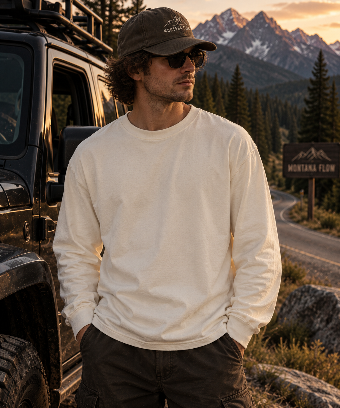 Stay Wild Stay Free Long Sleeve T-Shirt | Mountain Adventure Shirt | Outdoor Nature Tee