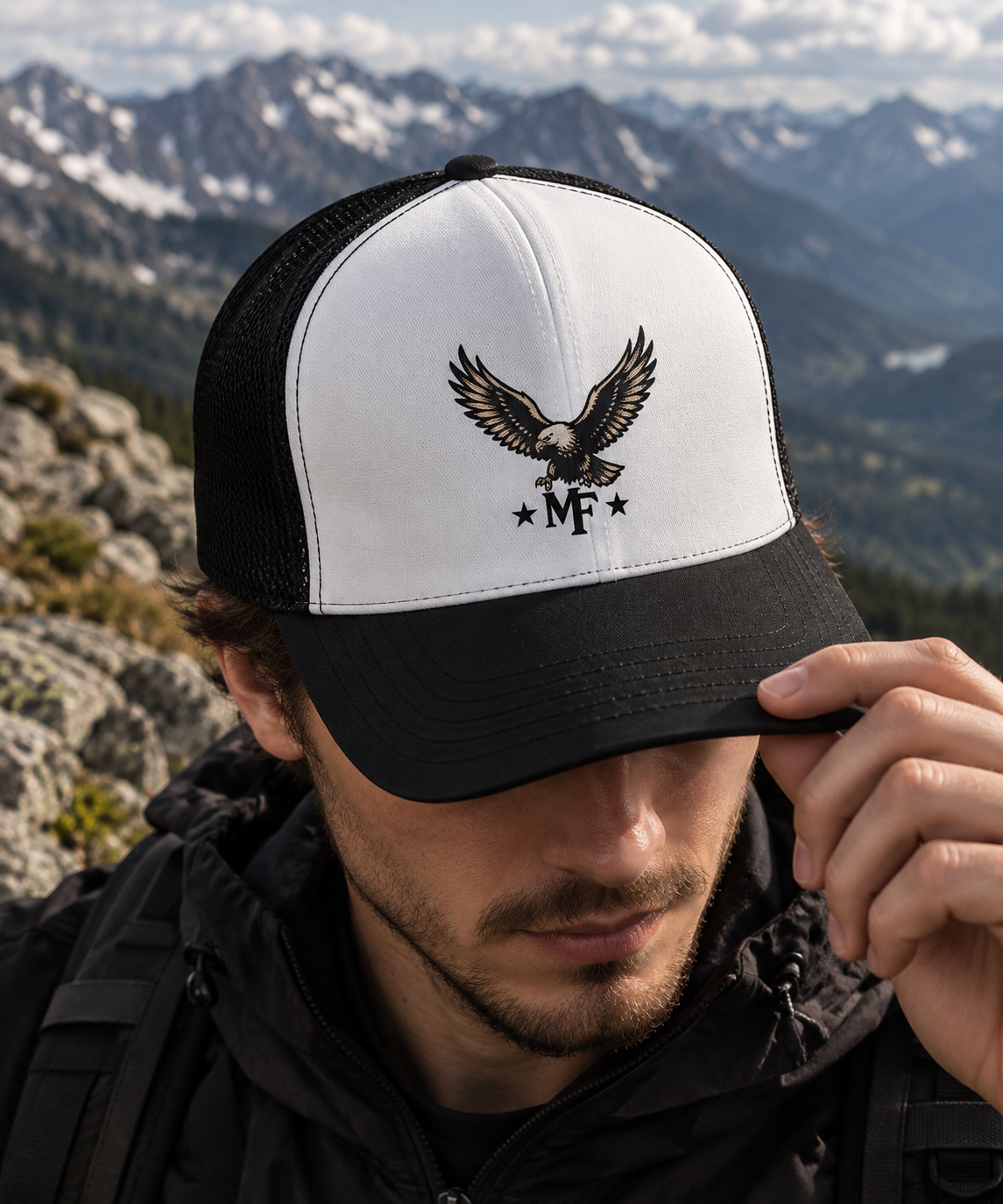 Vintage Flying Eagle MF Trucker Hat | Foam Front Mesh Back