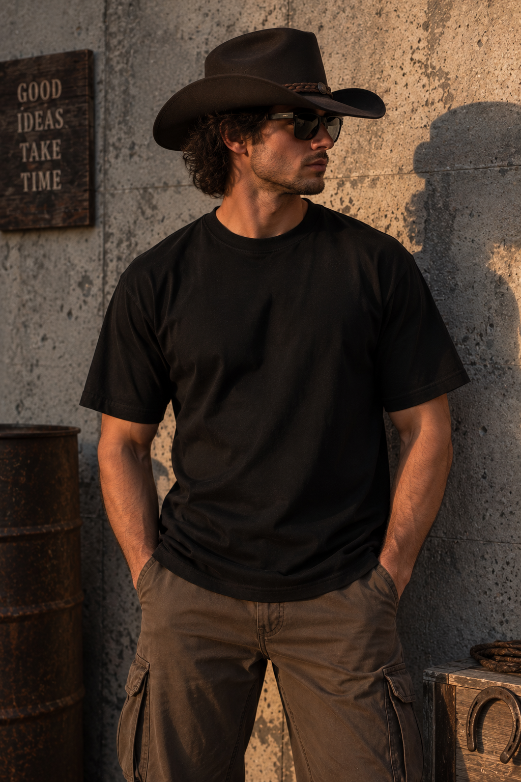 Botanical Moon T-Shirt | Vintage Moon Plant Tee | Celestial Nature Graphic Shirt