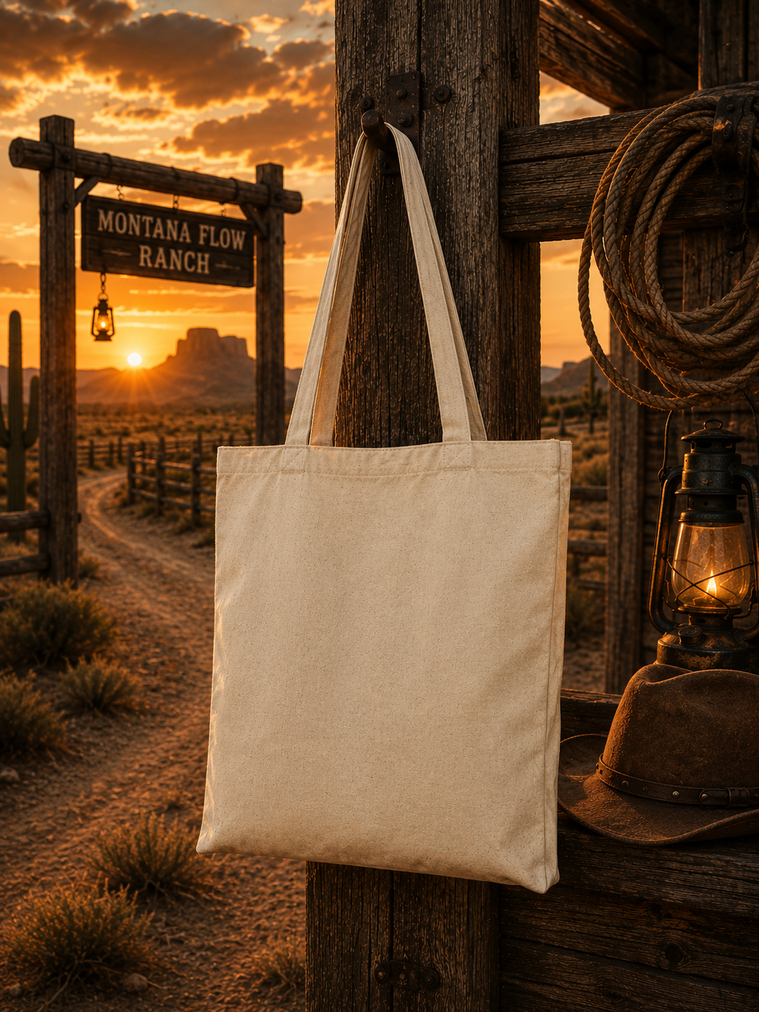 Western Longhorn Skull Tote Bag | Southwestern Cow Skull Bag | Cowboy Western Gift