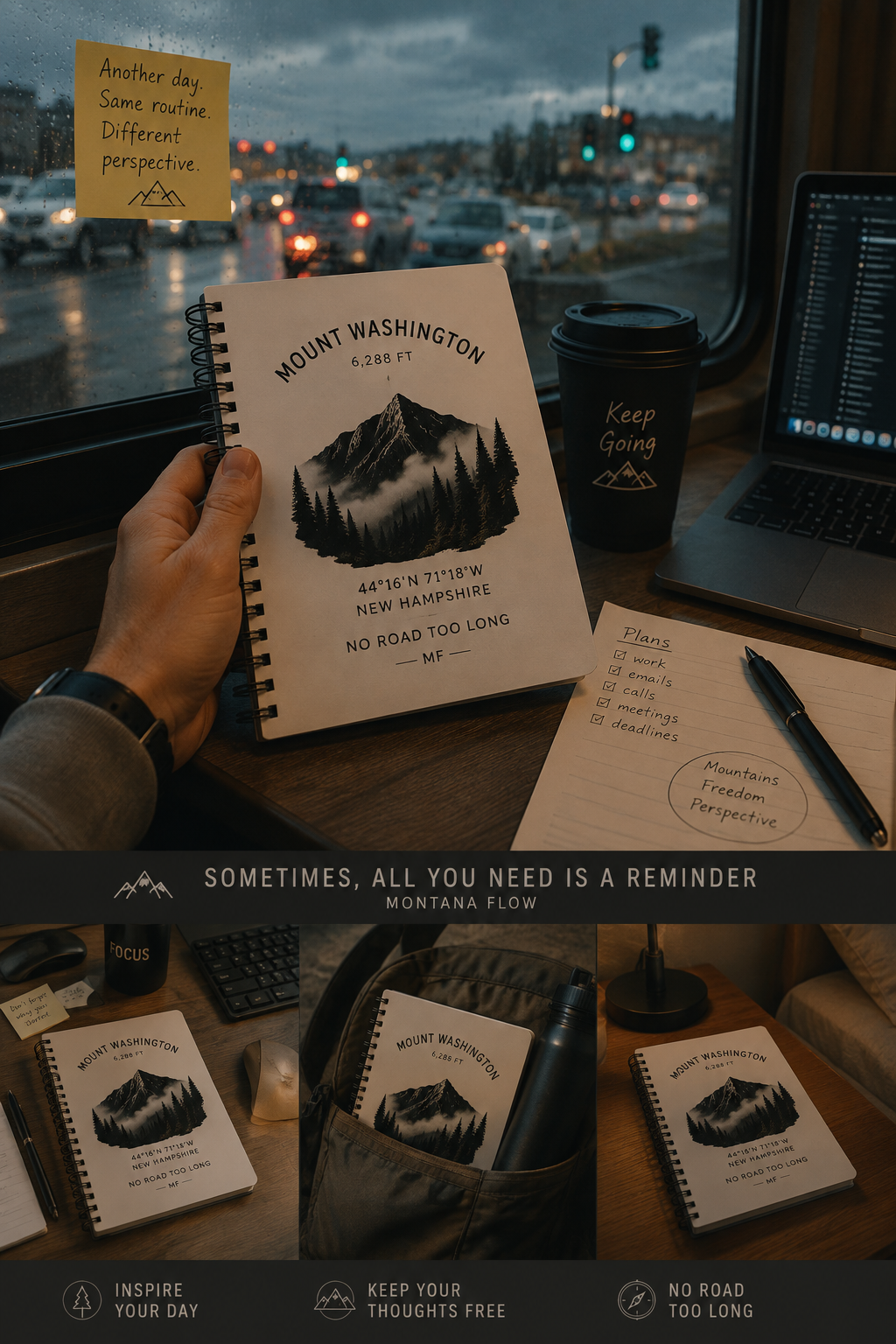 Mount Washington Notebook | Mountain Hiking Journal