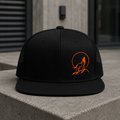 Howling Wolf Logo Trucker Cap | Retro High Profile Snapback