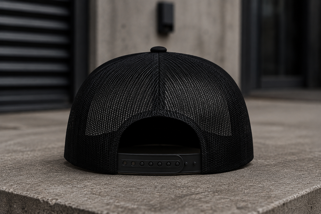 Howling Wolf Logo Trucker Cap | Retro High Profile Snapback