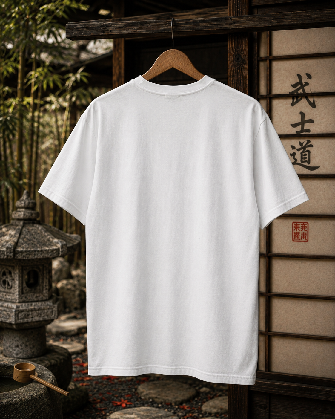 T-shirt Masque Kitsune | T-shirt graphique samouraï esprit renard japonais