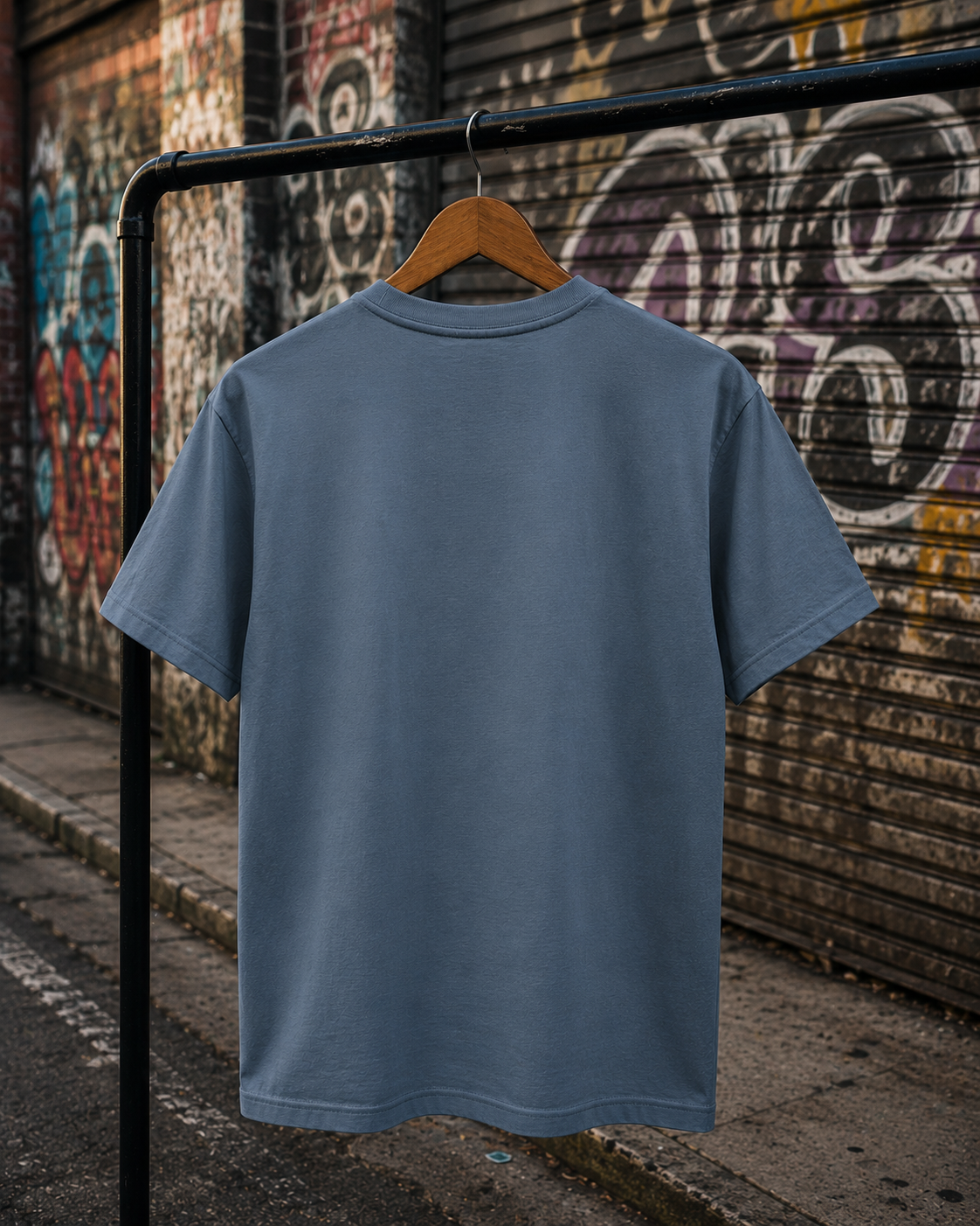 T-shirt graphique The World Is Yours | T-shirt streetwear à couronne | T-shirt graffiti urbain