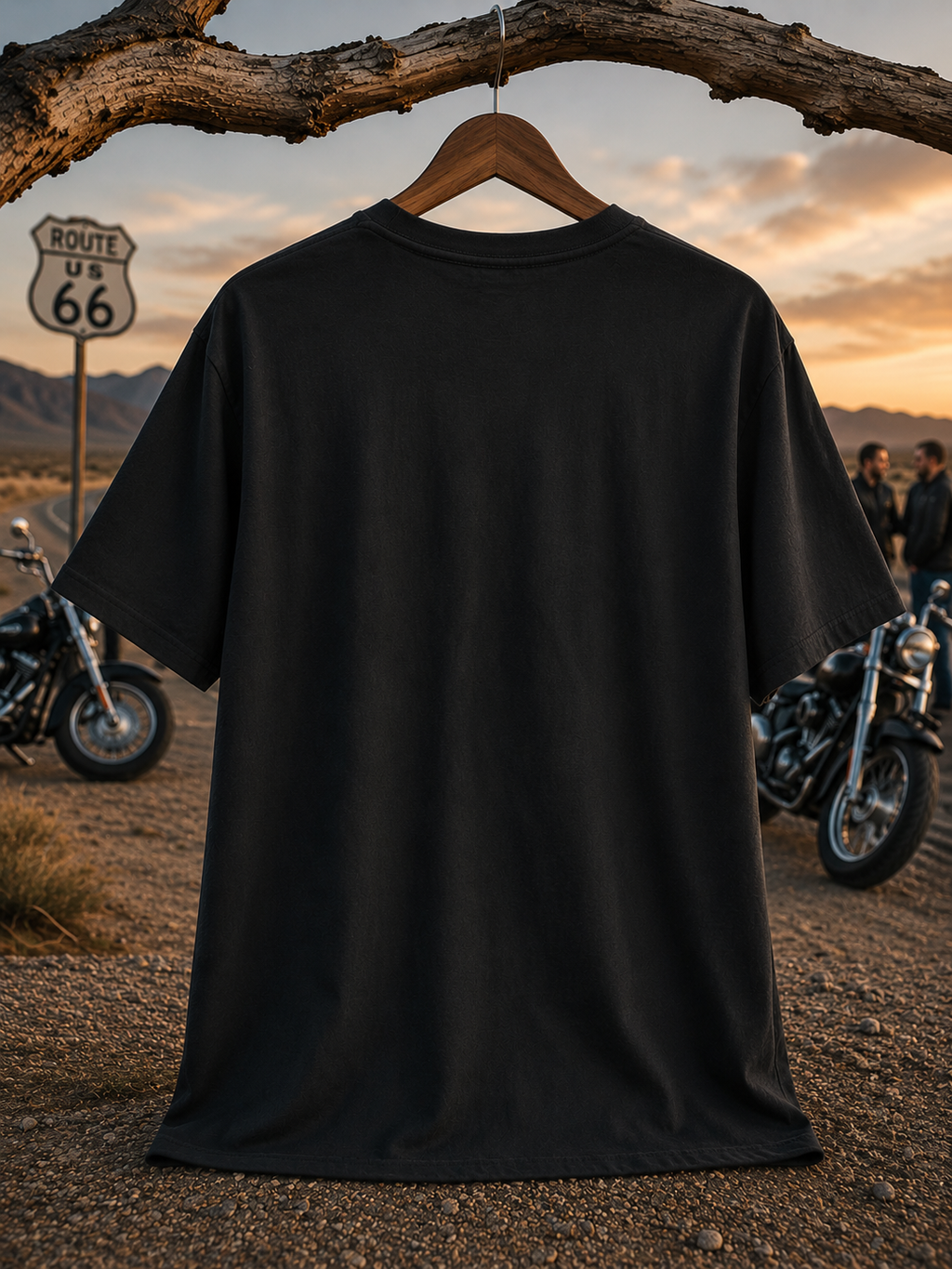 Biker Skull T-Shirt | Ride Through Chaos Motorcycle Tee | Vintage Rider Graphic | MF
