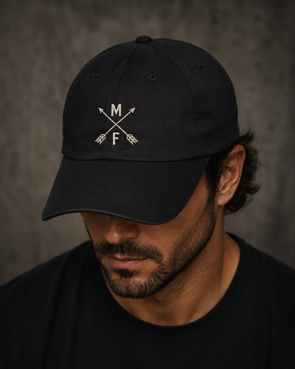 Crossed Arrows Cap | MF Embroidered Dad Hat | Outdoor Adventure Hat