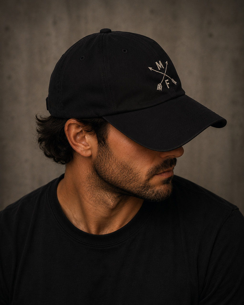 Crossed Arrows Cap | MF Embroidered Dad Hat | Outdoor Adventure Hat