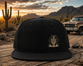 Desert Cactus Trucker Cap, Southwestern Western Hat, Retro Cactus Hat