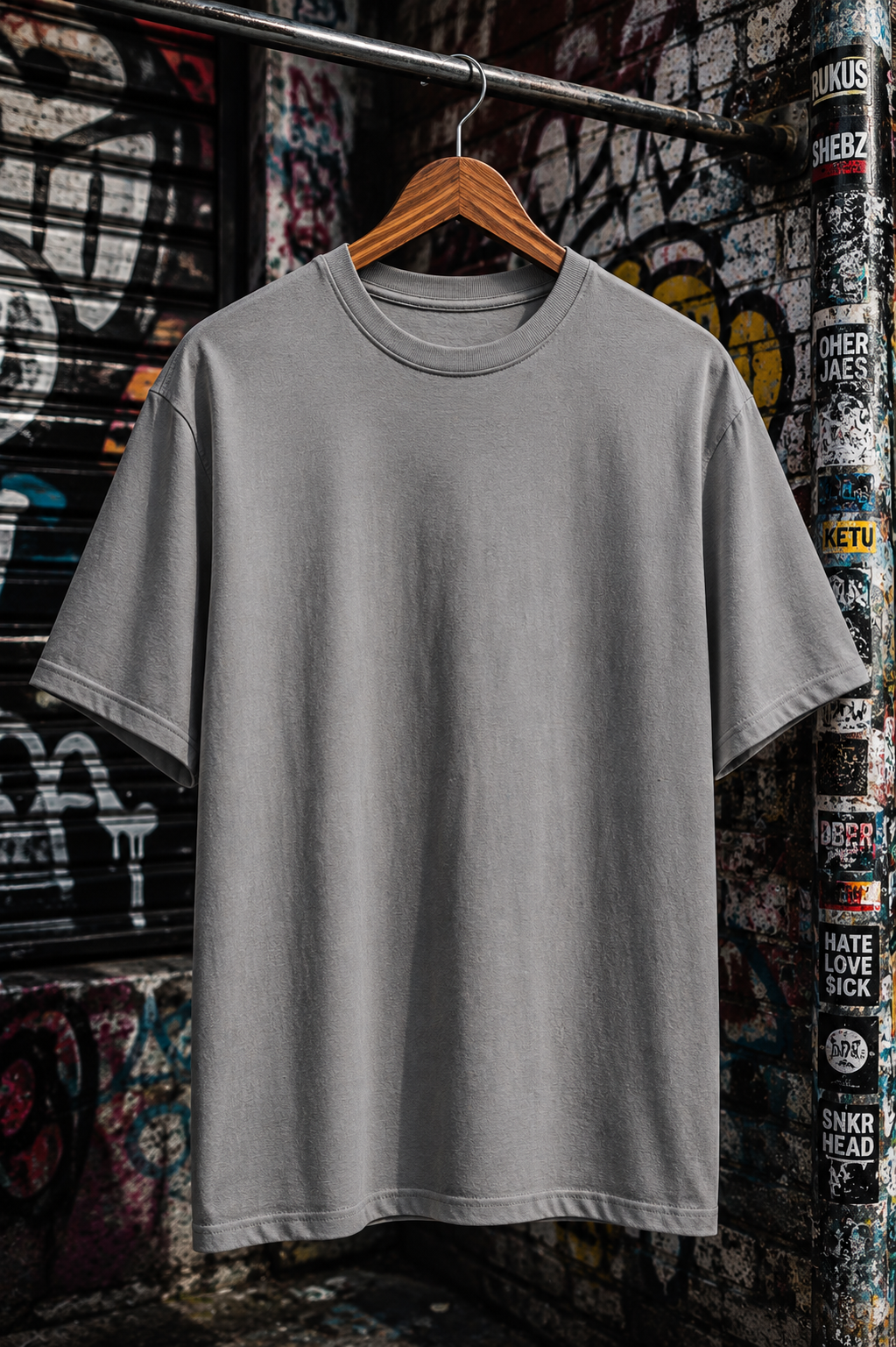 T-shirt Move in Silence Checkmate | T-shirt graphique streetwear personnage masqué