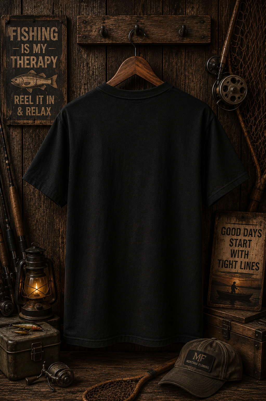 T-shirt à motif pêche « Reel Cool Dad » | t-shirt pour papa pêcheur de bar