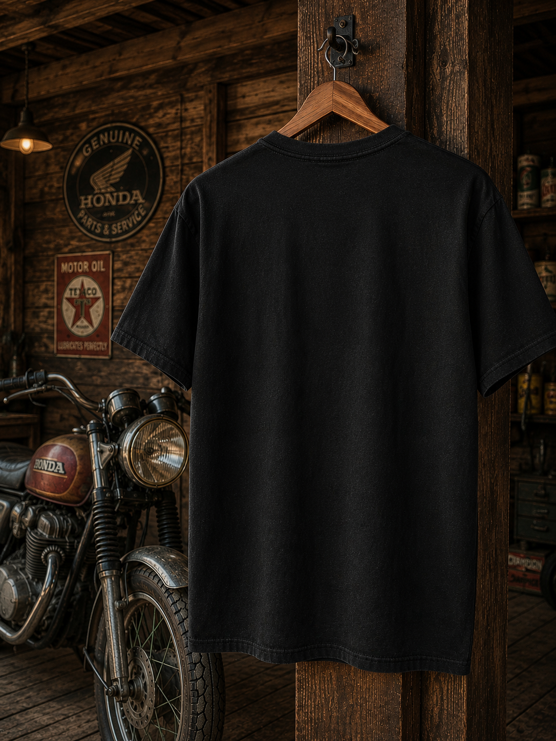 T-shirt moto Not Fast Just Far | Haut avec motif de moto vintage