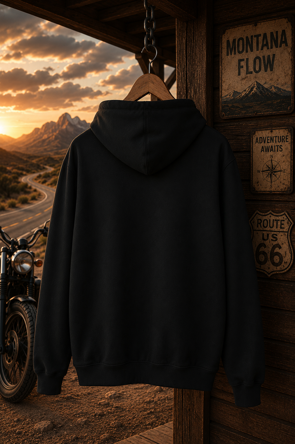 Good Roads Better Mind Hoodie | Vintage Road Trip Sweatshirt