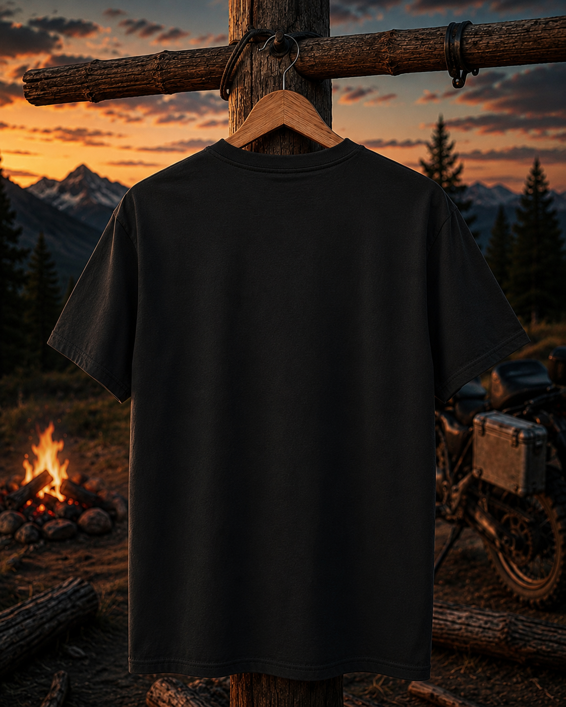 Adventure Mind T-Shirt | Motorcycle Camping Graphic Tee