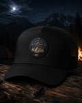 Casquette de camionneur Compass Mountain | Casquette graphique vintage style outdoor