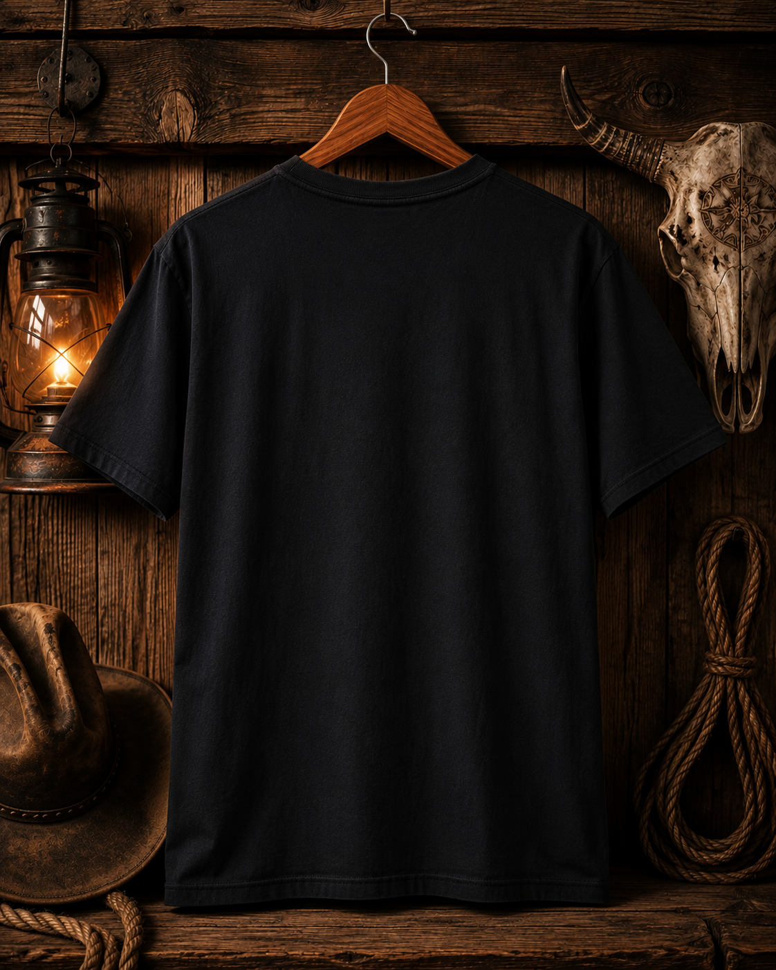 T-shirt chaman esprit natif | T-shirt graphique western lune au coucher du soleil, chemise bohème désert