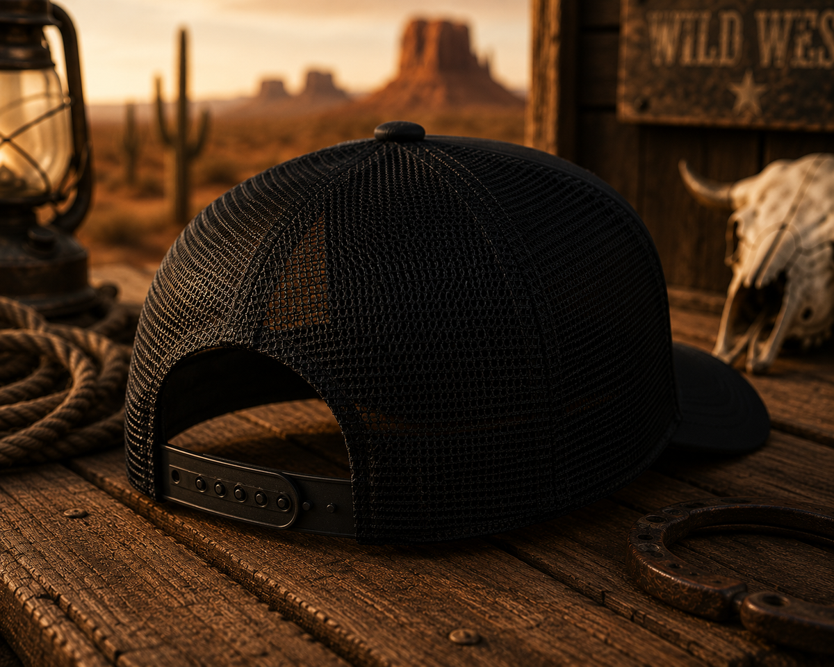 Monument Valley Desert Trucker Hat | Western Sunset Mesh Cap