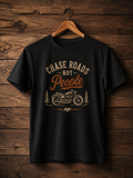 Chase Roads Not People T-Shirt | Vintage Motorcycle Graphic Tee