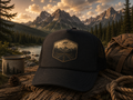 Mountain Road Patch Foam Trucker Hat | Outdoor Adventure Cap