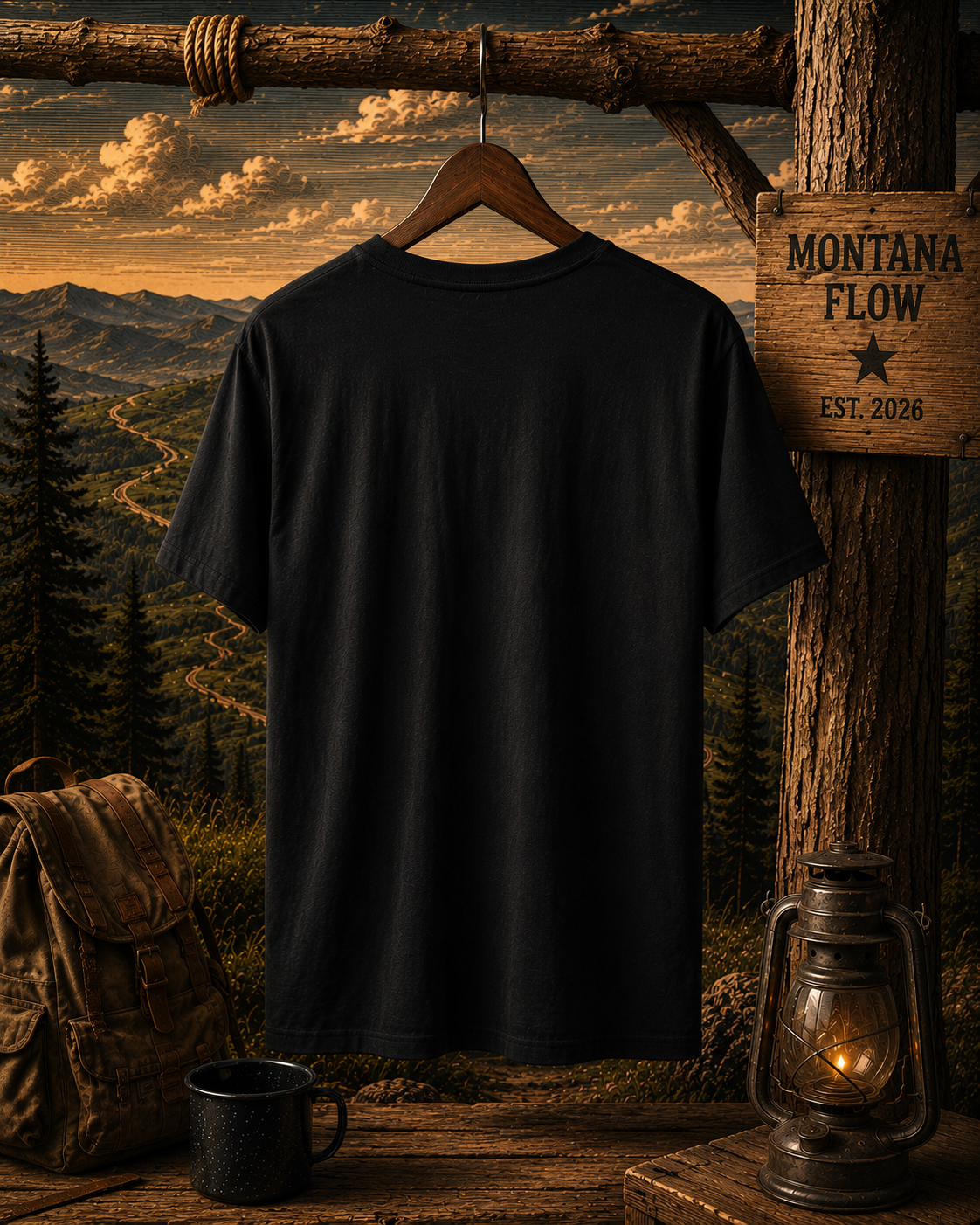 Be Free Hiking T-Shirt | Adventure Mountain Nature Graphic Tee | Outdoor Travel Shirt