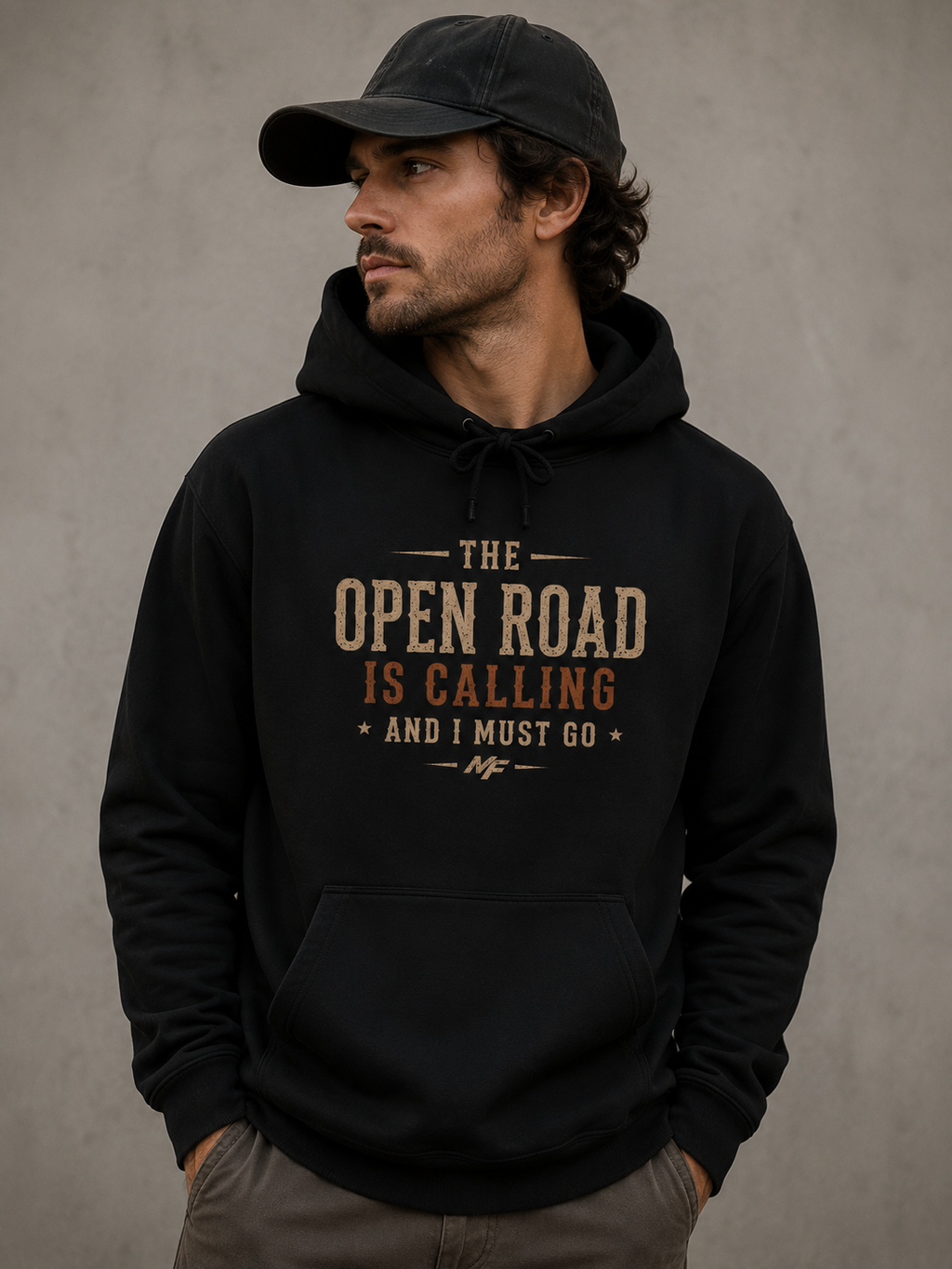 The Open Road Is Calling Hoodie | Road Trip Travel Hoodie