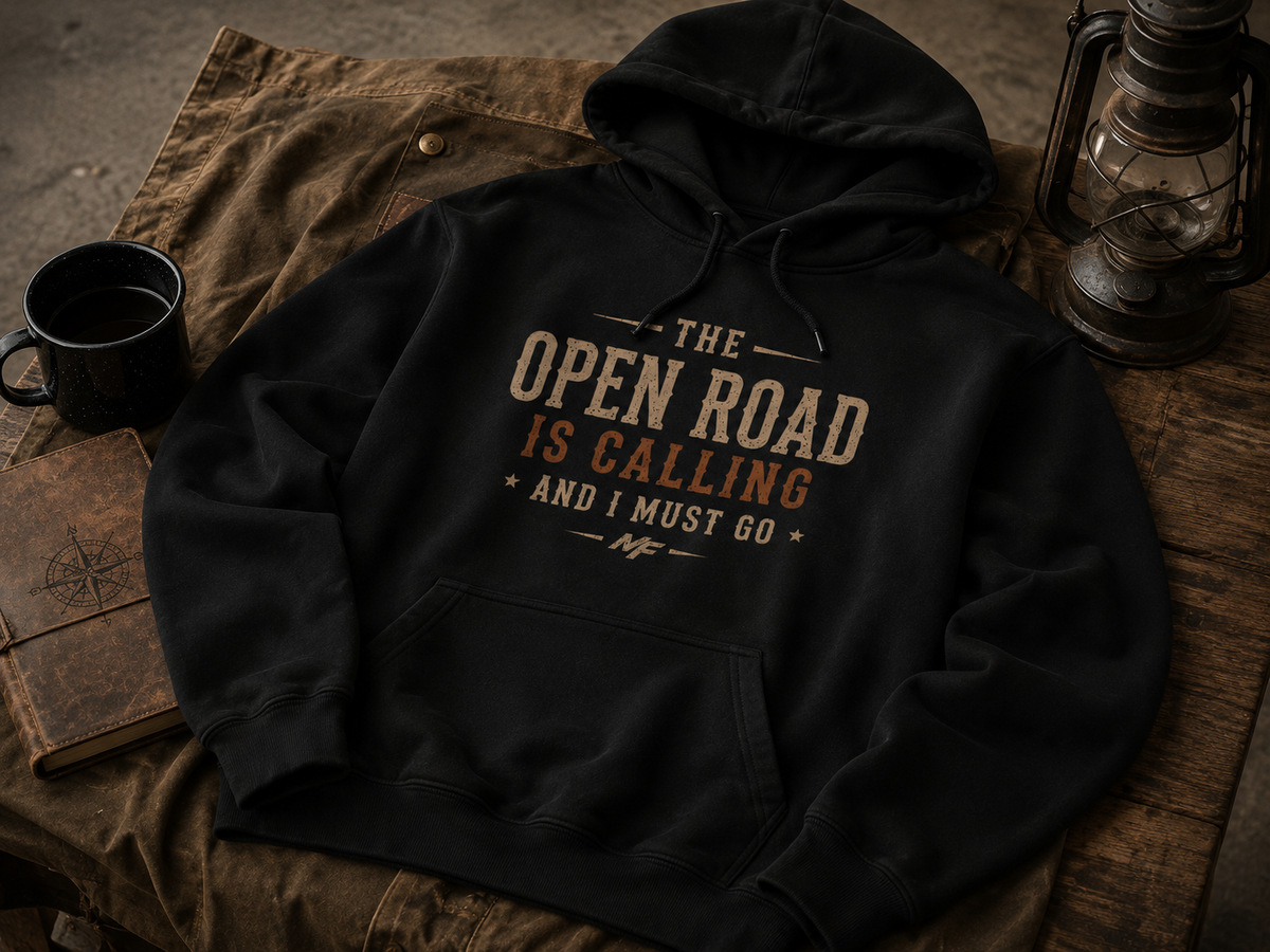 The Open Road Is Calling Hoodie | Road Trip Travel Hoodie