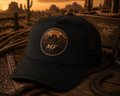 Western Trucker Hat | Desert Sunset M.F. Logo Mesh Cap