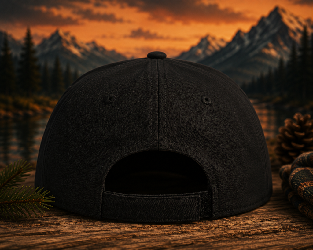 Mountain Sunset Patch Cap | Outdoor Nature Hat