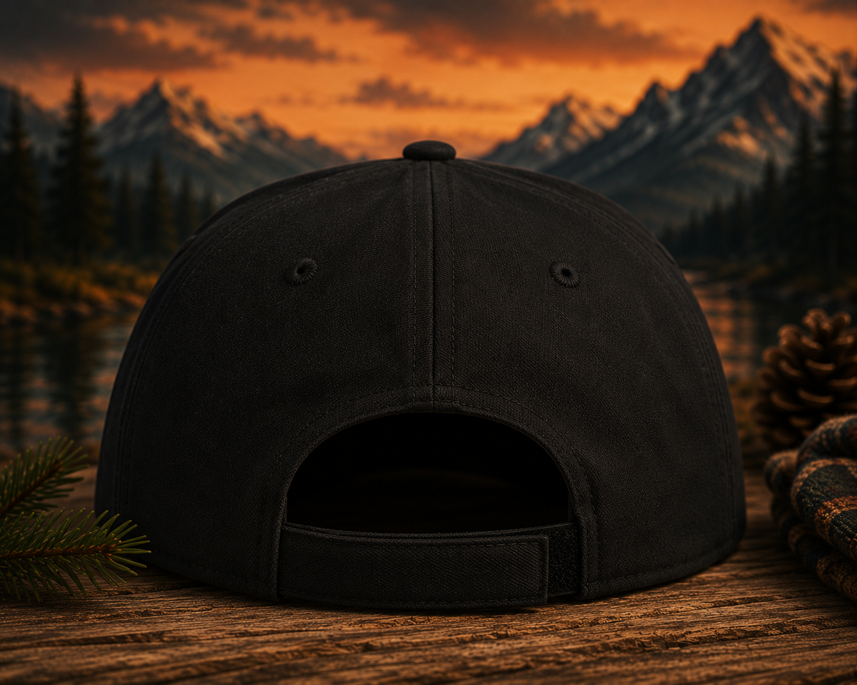 Mountain Sunset Patch Cap | Outdoor Nature Hat