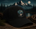 Mountain Motorcycle Patch Cap | Forest Peaks Outdoor Baseball Hat
