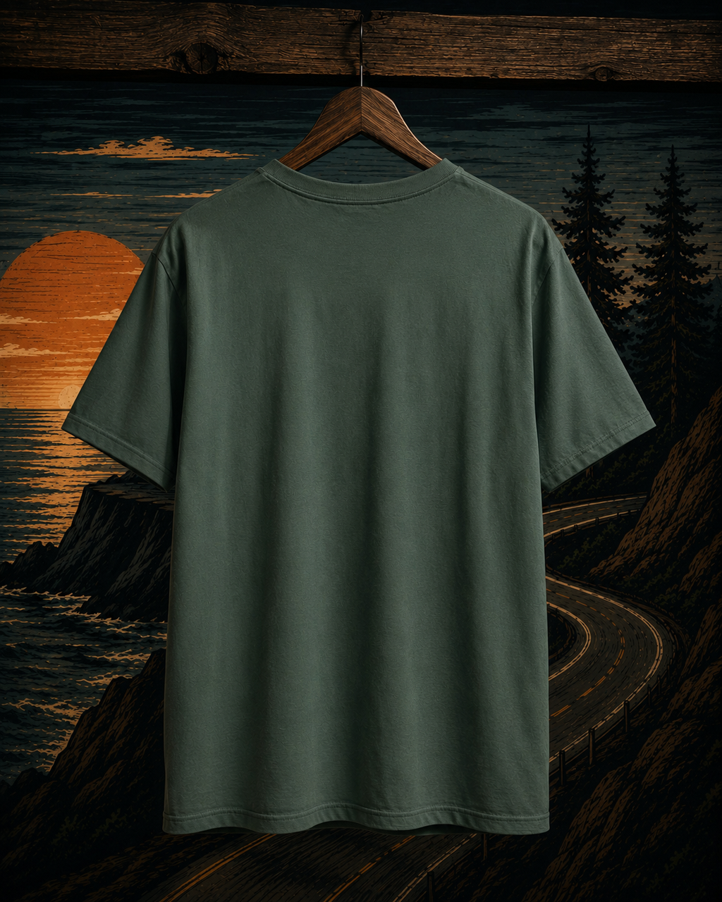 Less Routine More Life T-Shirt | Adventure Road Trip Mountain Graphic Tee