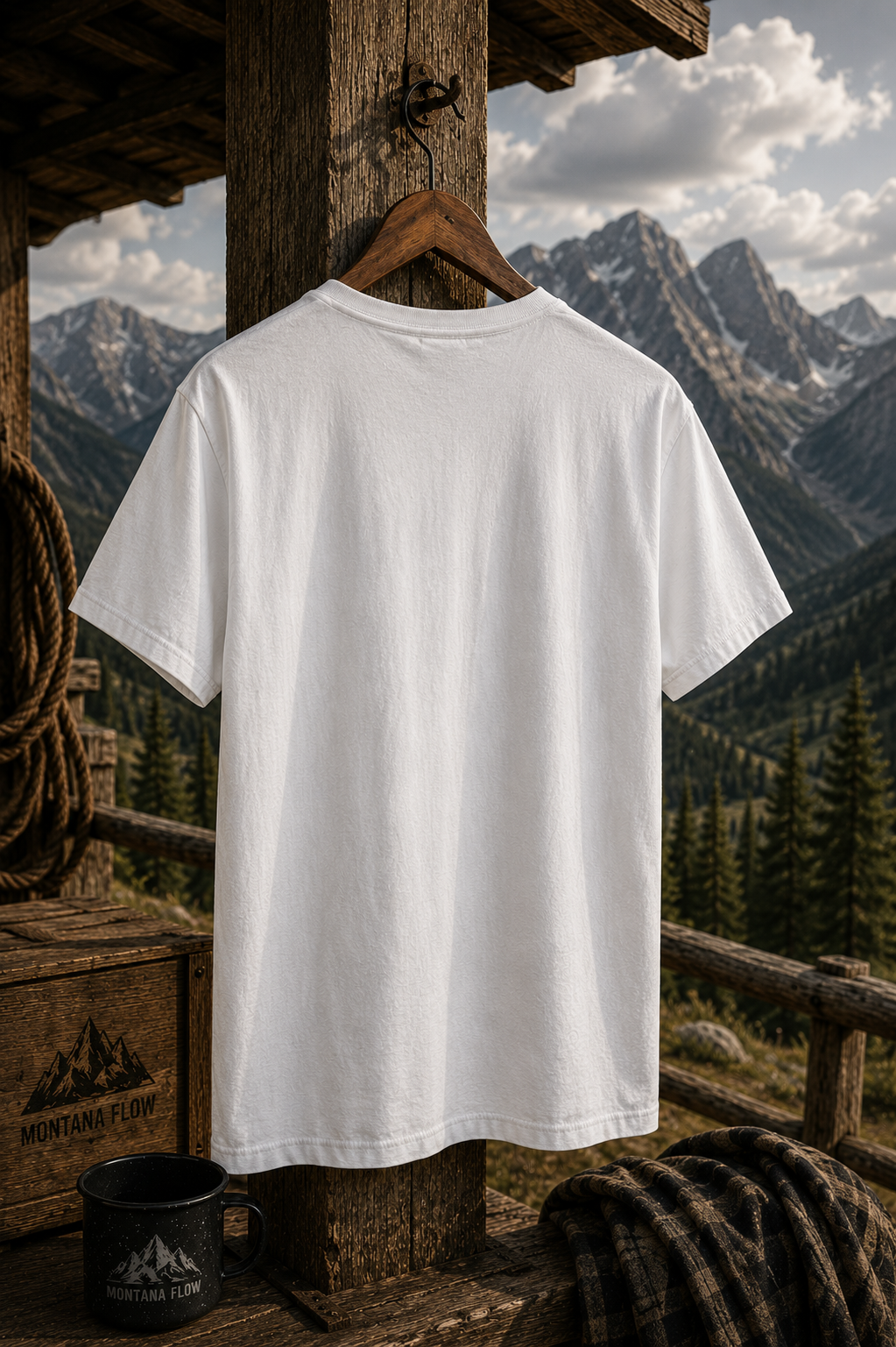T-shirt « Not All Who Wander Are Lost » | T-shirt graphique aventure en montagne