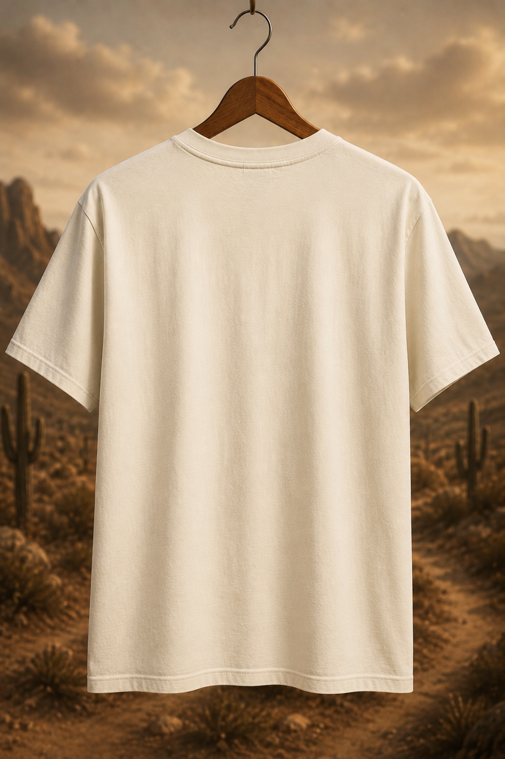T-shirt graphique vintage « Western Desert Wanderer » avec boussole pour les amateurs d'aventure