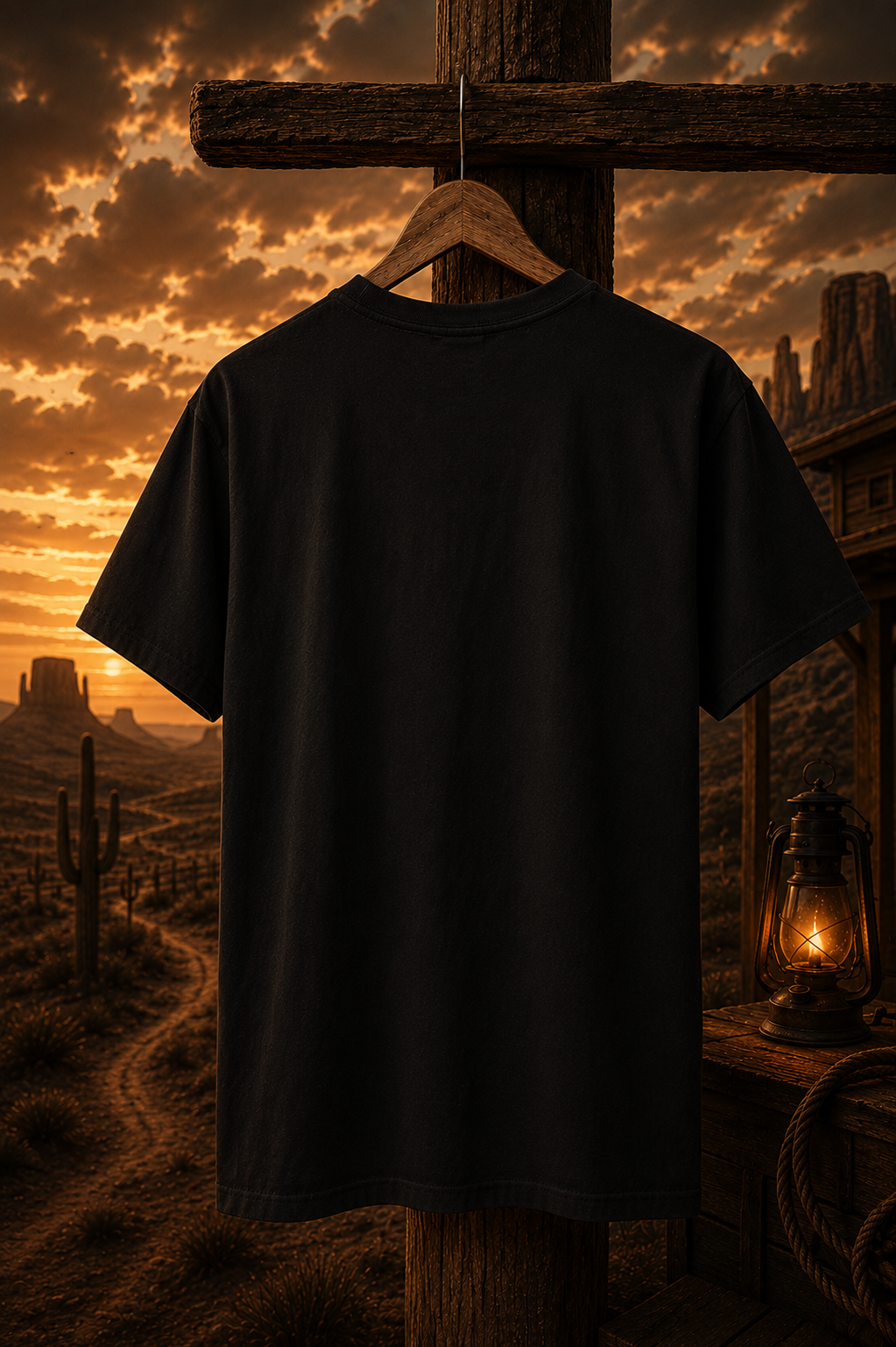 Desert Spirit Rider Vintage Western Graphic T-Shirt, Shaman graphic, Road trip tee.
