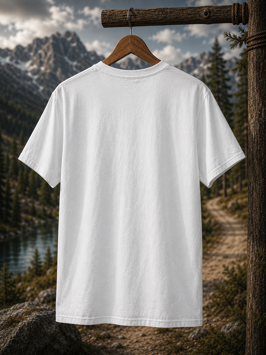T-shirt de moto « Ride The Mountains » | Tee-shirt d'aventure Montana Flow