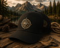 Casquette de routier boussole, casquette d'aventure, chapeau d'extérieur, cadeau de randonnée, casquette de montagne pour road trip
