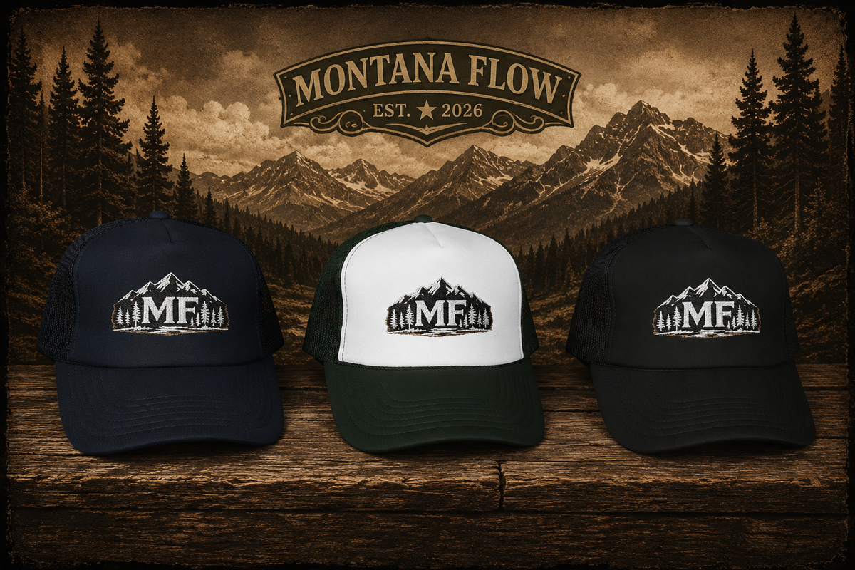 Mountain Trucker Hat, Forest Snapback Cap, Hiking Outdoor Hat, Pine Tree Mesh Cap, Nature Lover Gift