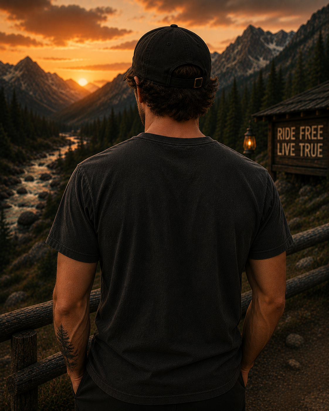 Mountain Embroidered Hat | Outdoor Adventure Cap | Hiking Nature Dad Hat
