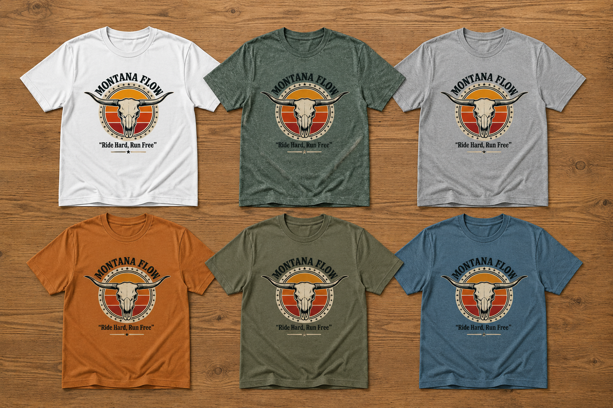T-shirt western, chemise western, t-shirt western vintage, t-shirt de motard, t-shirt western à motif, t-shirt tête de taureau