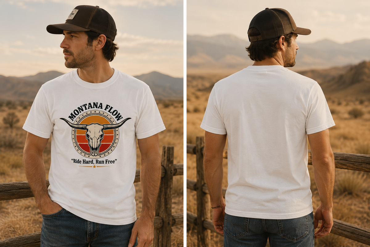 T-shirt western, chemise western, t-shirt western vintage, t-shirt de motard, t-shirt western à motif, t-shirt tête de taureau