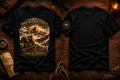 Ride Beyond Limits Motorcycle Shirt, Mountain Adventure Tee, Biker Gift, Motorcycle Lover