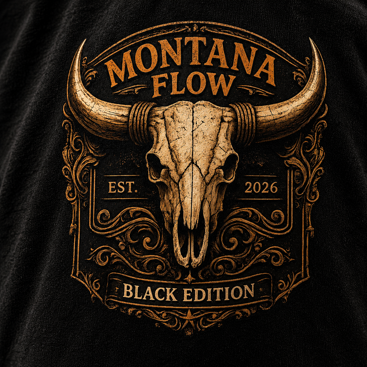 T-shirt de moto tête de mort Ride Live Free, chemise de motard vintage, cadeau moto western, motif Route 66, MF, Montana Flow.