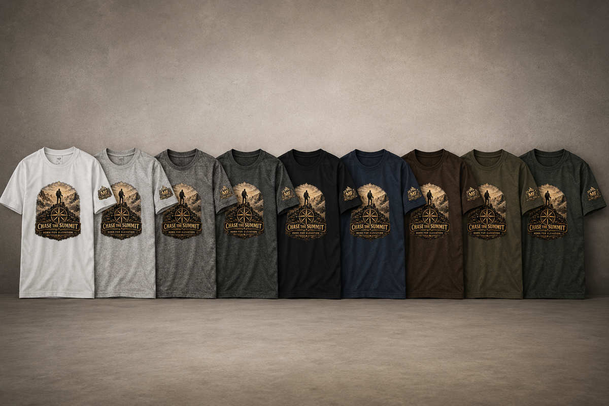Chase The Summit Hiking Shirt, Mountain Adventure Tee, Nature Lover Gift, Graphic tee.