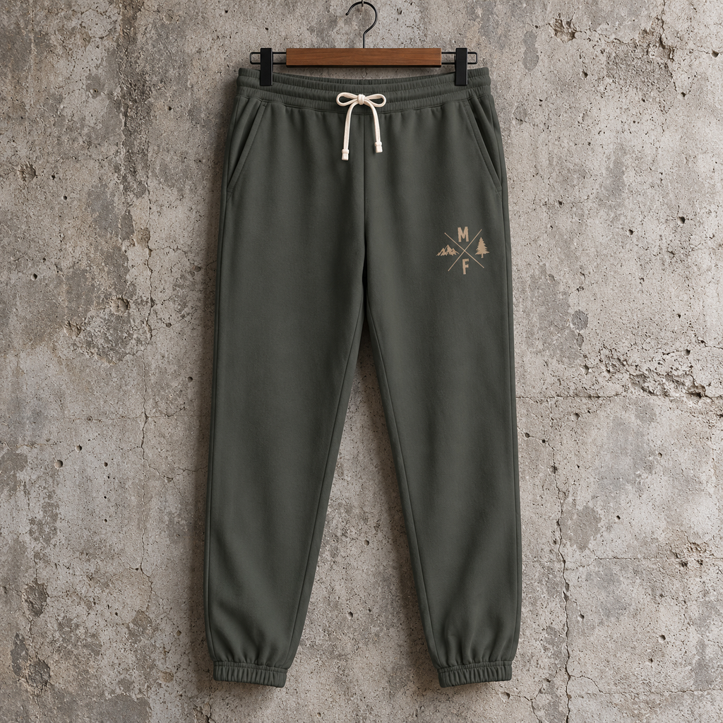 Montana Flow Lightweight Fleece Sweatpants | Unisex Mountain Joggers | Relaxed Fit