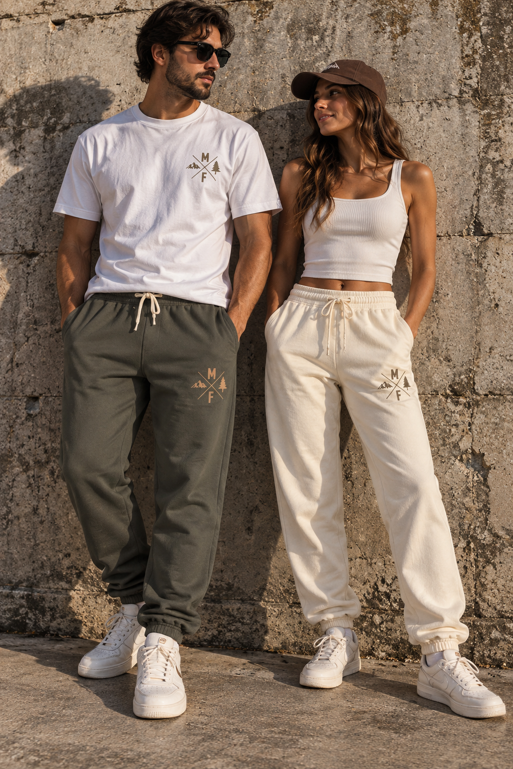 Montana Flow Lightweight Fleece Sweatpants | Unisex Mountain Joggers | Relaxed Fit