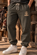 Cactus Graphic Garment-Dyed Fleece Sweatpants