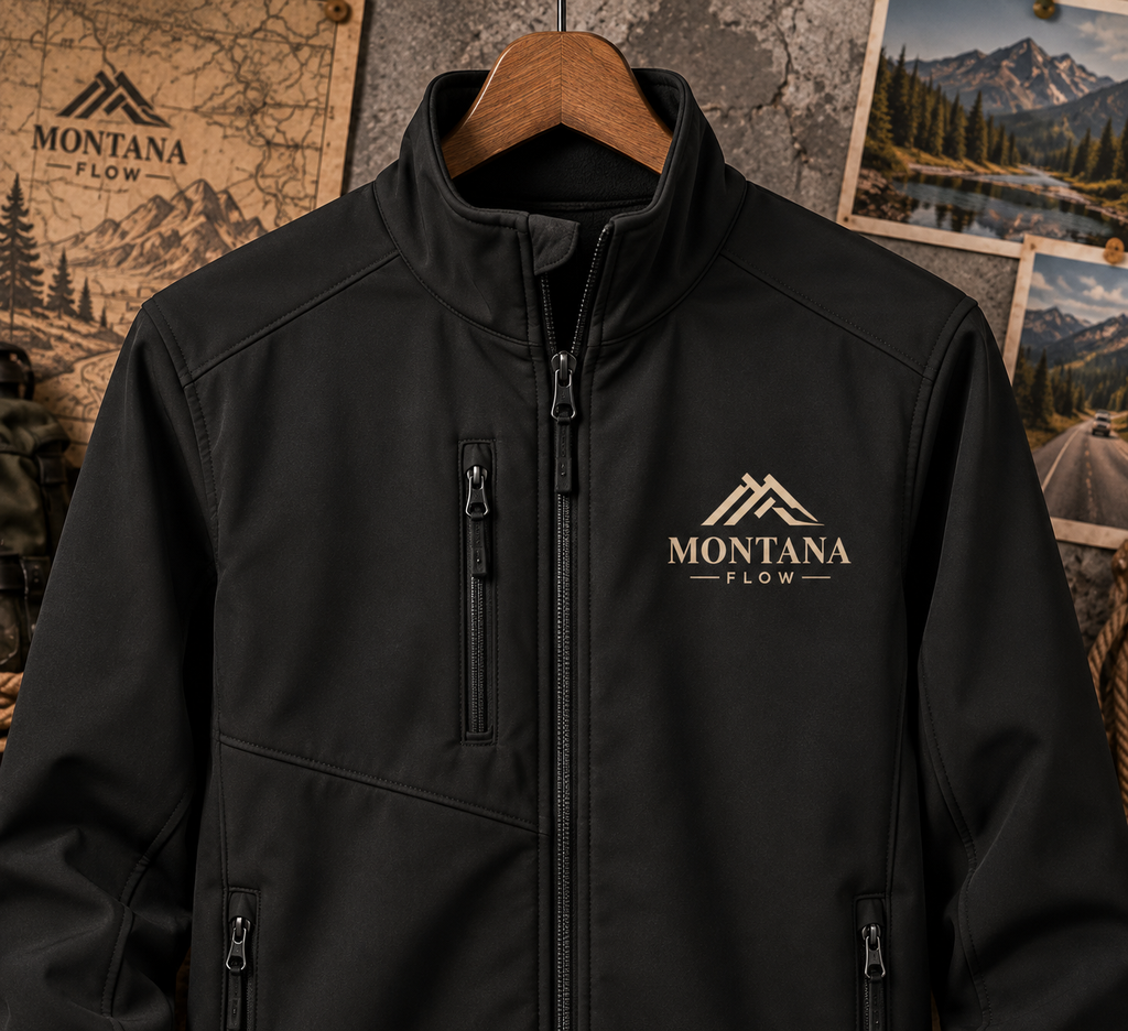 Montana Flow Softshell Jacket | Water-Resistant Outdoor Jacket | Fleece-Lined Hiking Jacket