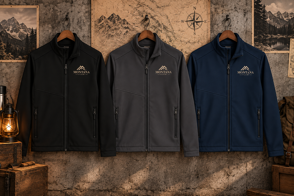 Montana Flow Softshell Jacket | Water-Resistant Outdoor Jacket | Fleece-Lined Hiking Jacket
