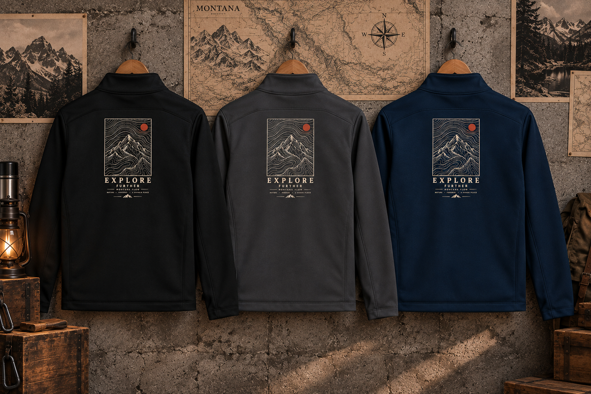 Explore Nature Quarter-Zip Pullover | Mountain Hiking & Outdoor Adventure Top