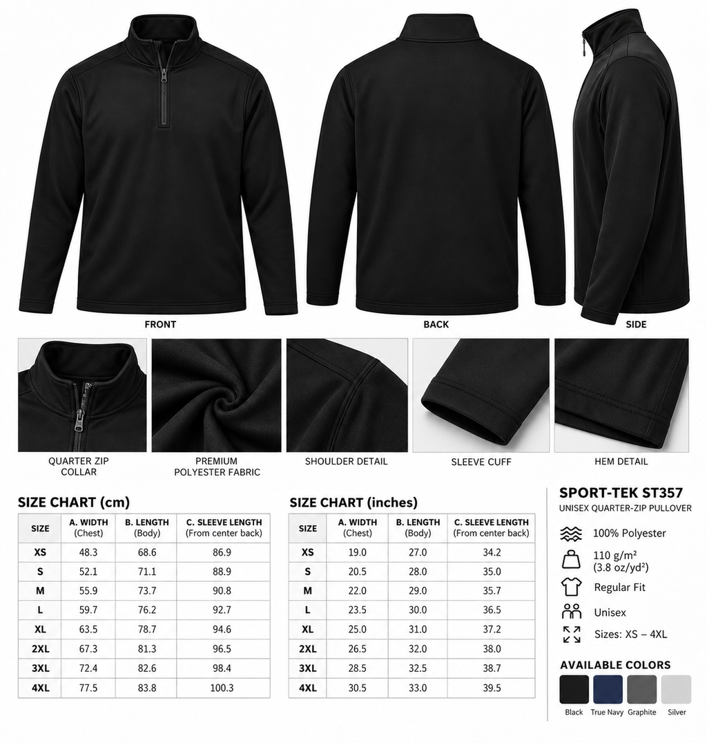 Explore Nature Quarter-Zip Pullover | Mountain Hiking & Outdoor Adventure Top